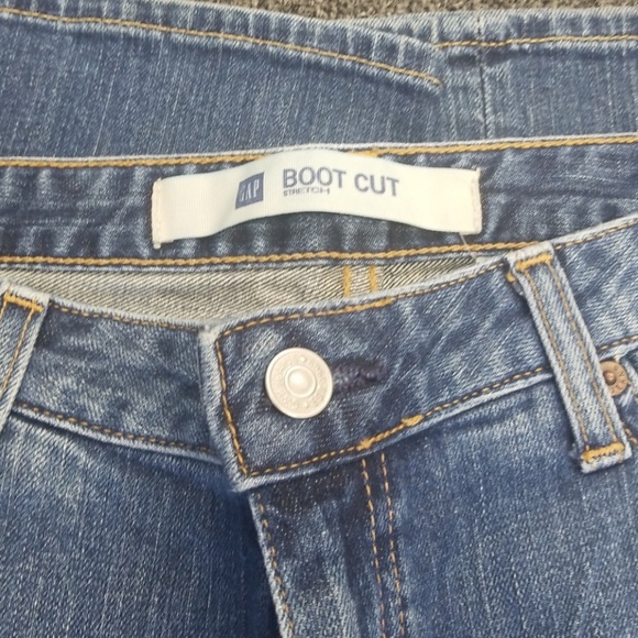 GAP Mid-rise Demin Jeans (10 Long) - Picture 4 of 5
